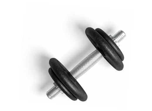 imagem representativa de halter de academia